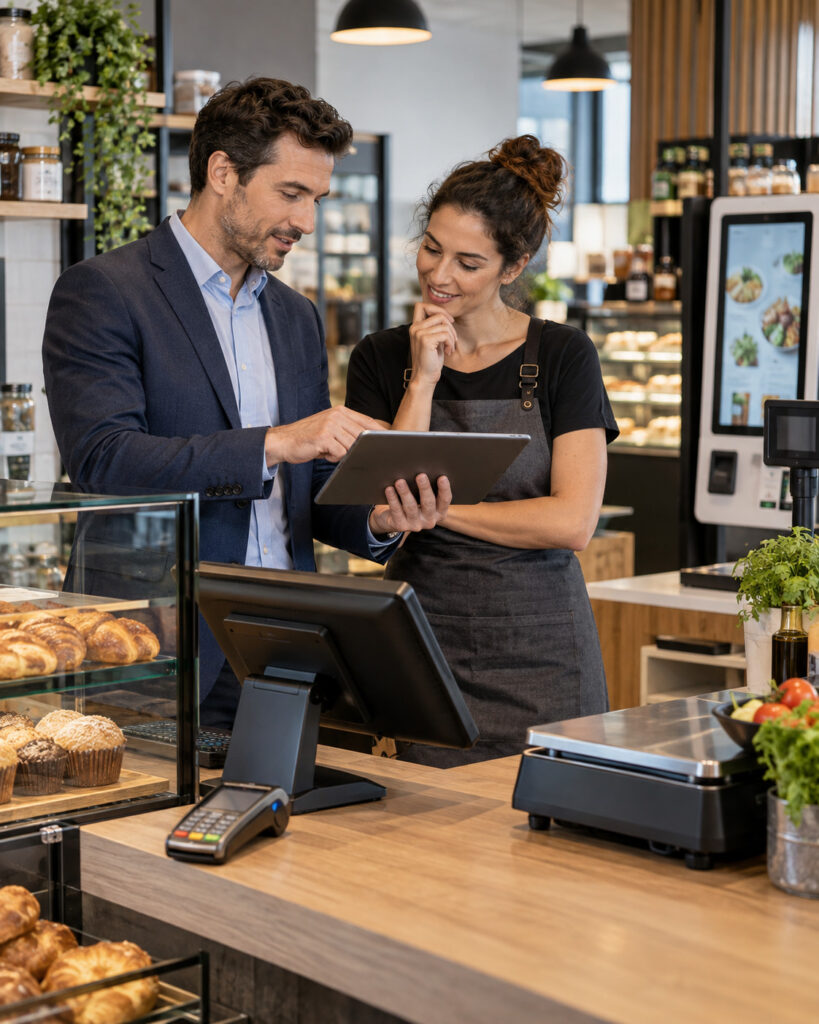 tecnologia su misura per punto vendita ATE Systems
